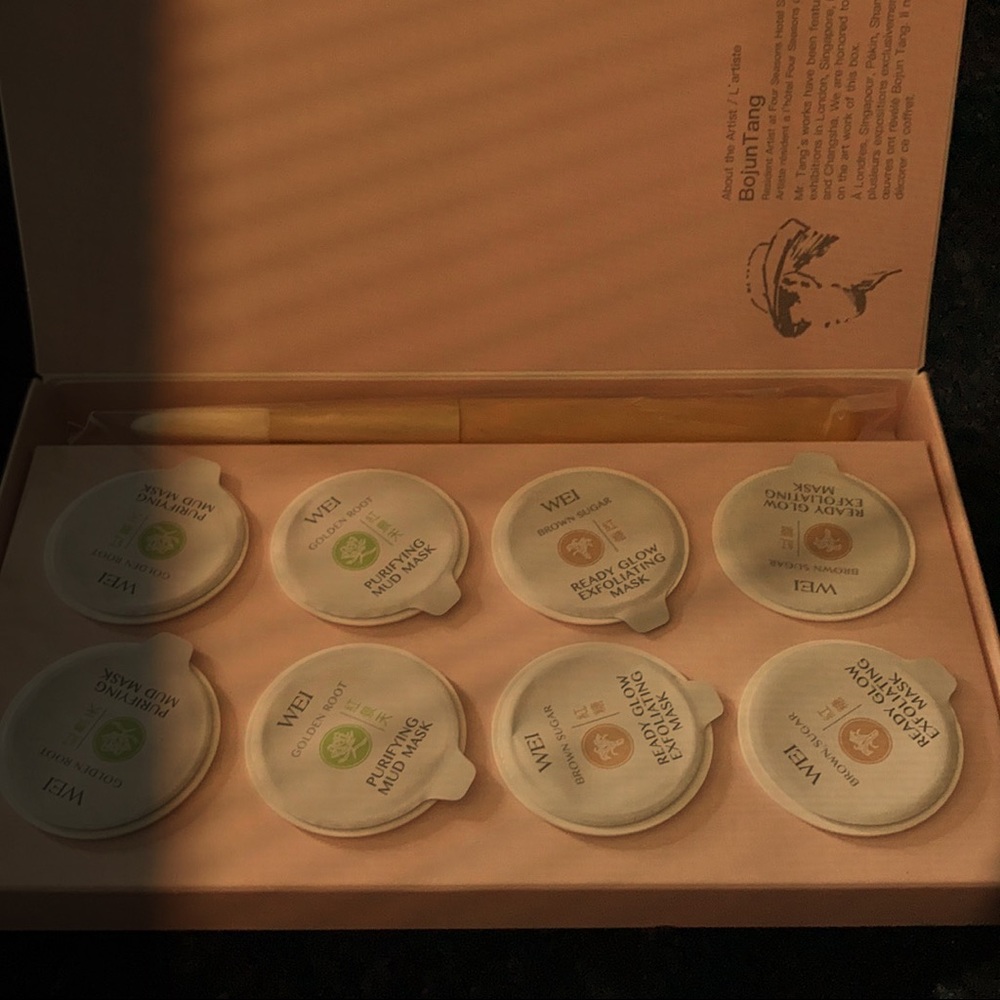 Wei 2 in 1 purify and glow mask collection